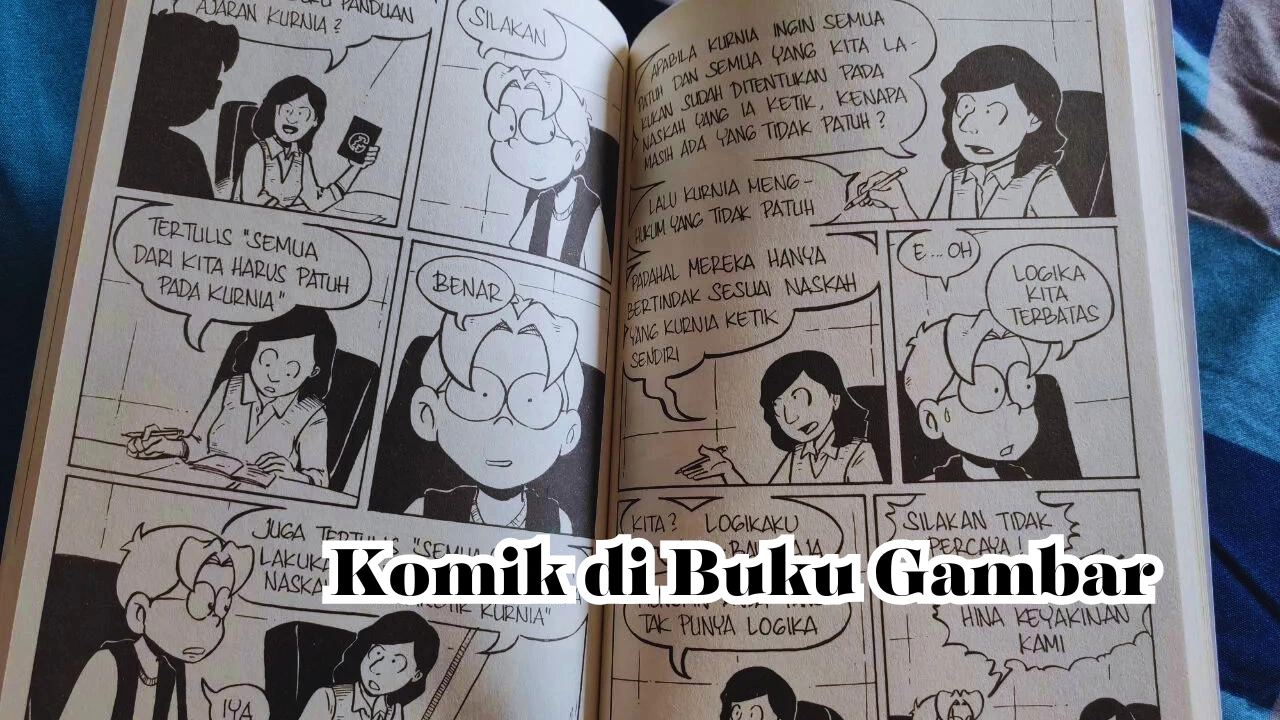 Komik-di-Buku-Gambar