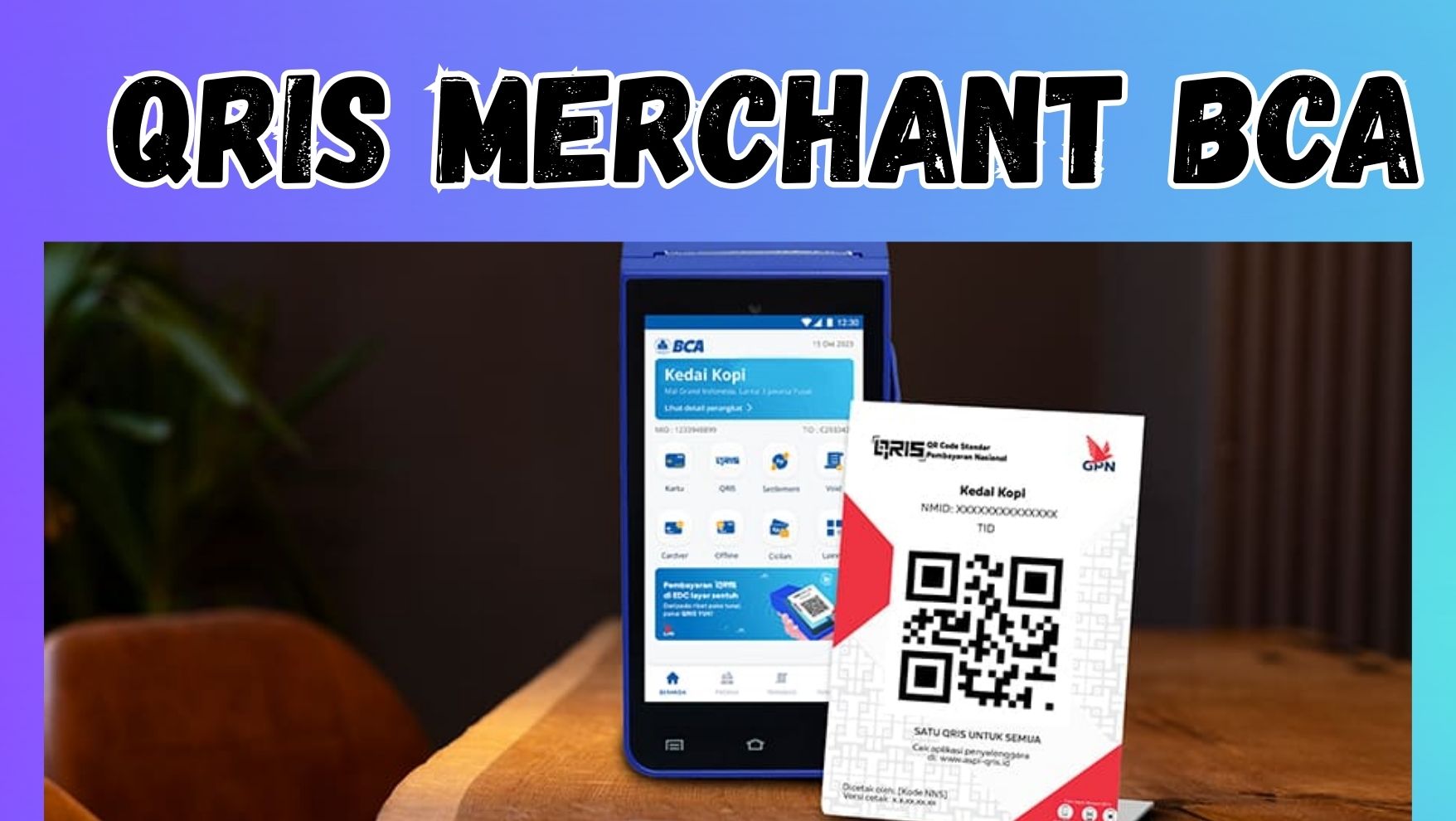 QRIS Merchant BCA - sutomo.ac.id